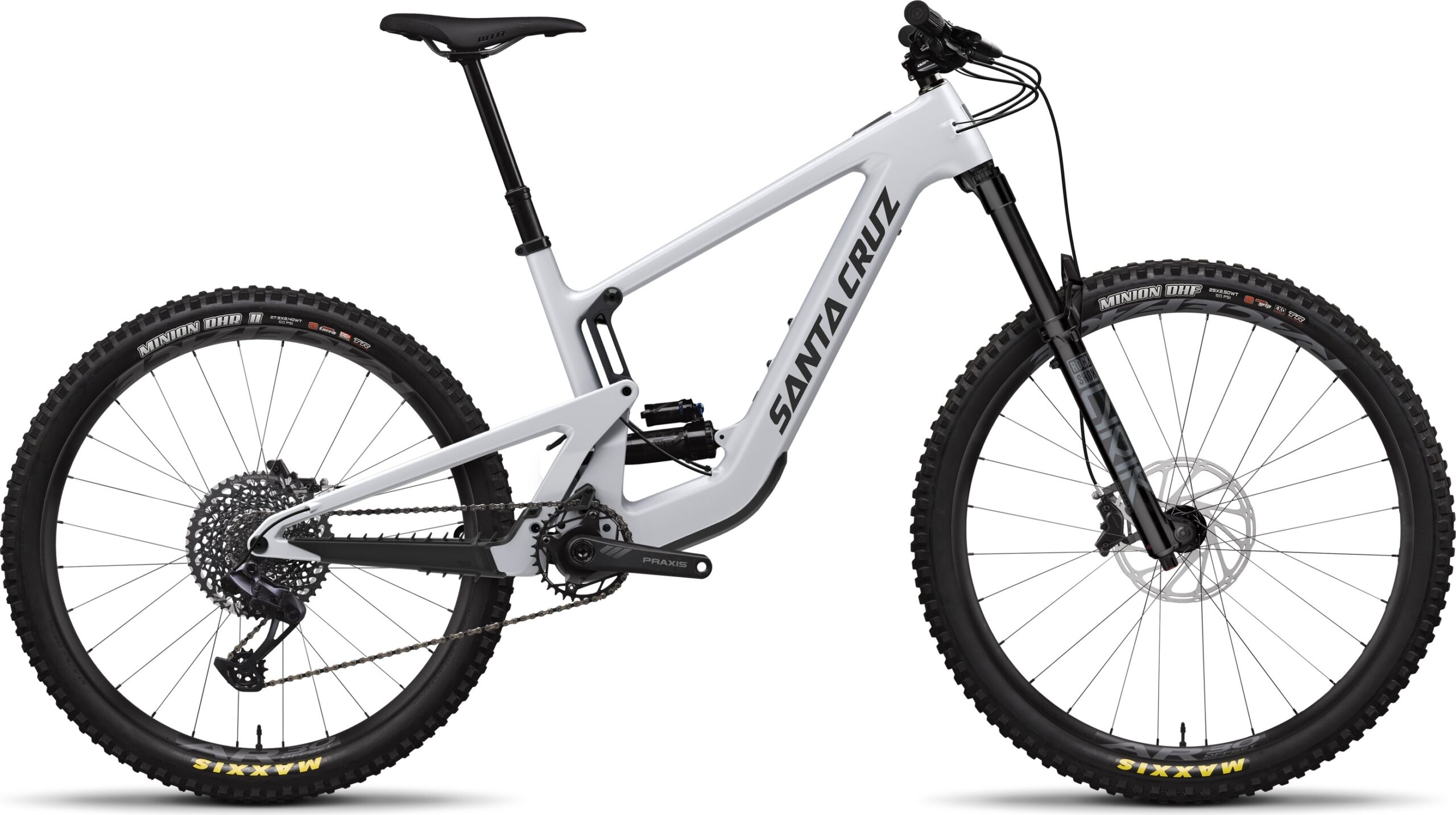 Santa Cruz Heckler SL C S-Kit - 2024 - Matte Silver | XXL