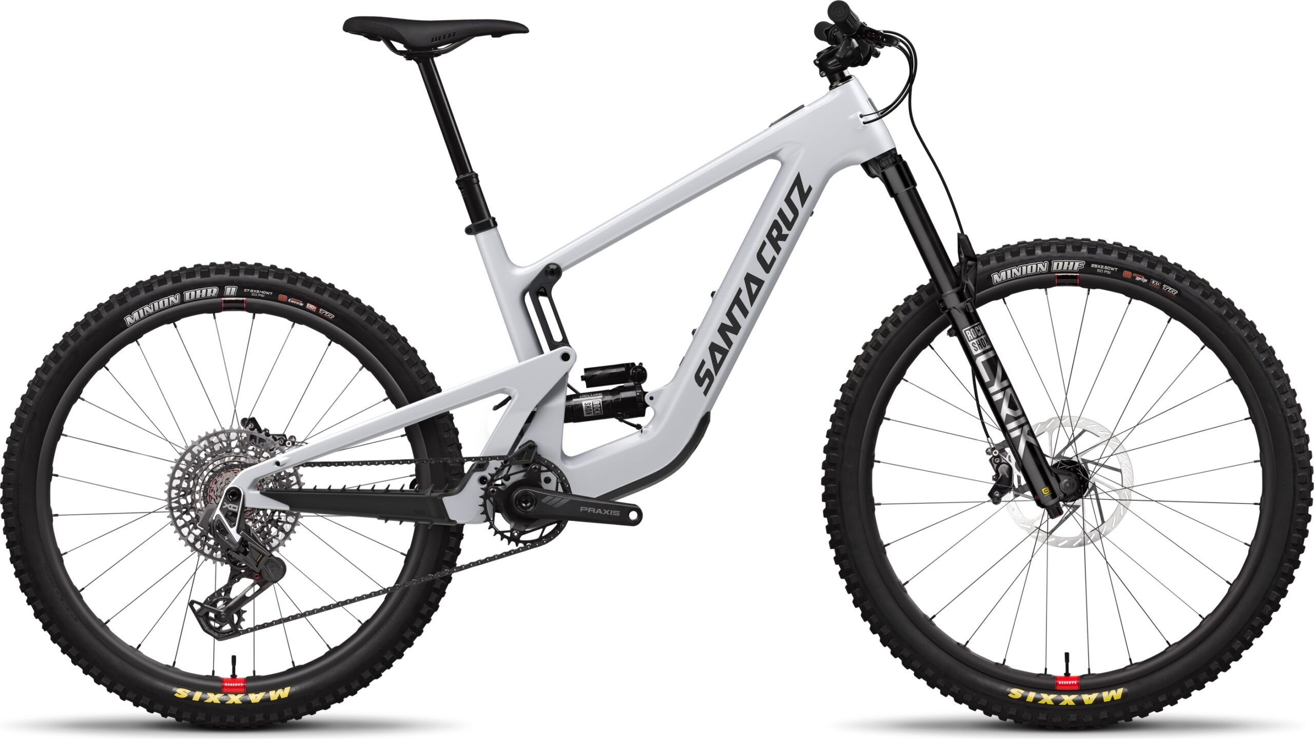 Santa Cruz Heckler SL CC X0 AXS-Kit RSV - 2024 - Matte Silver | M