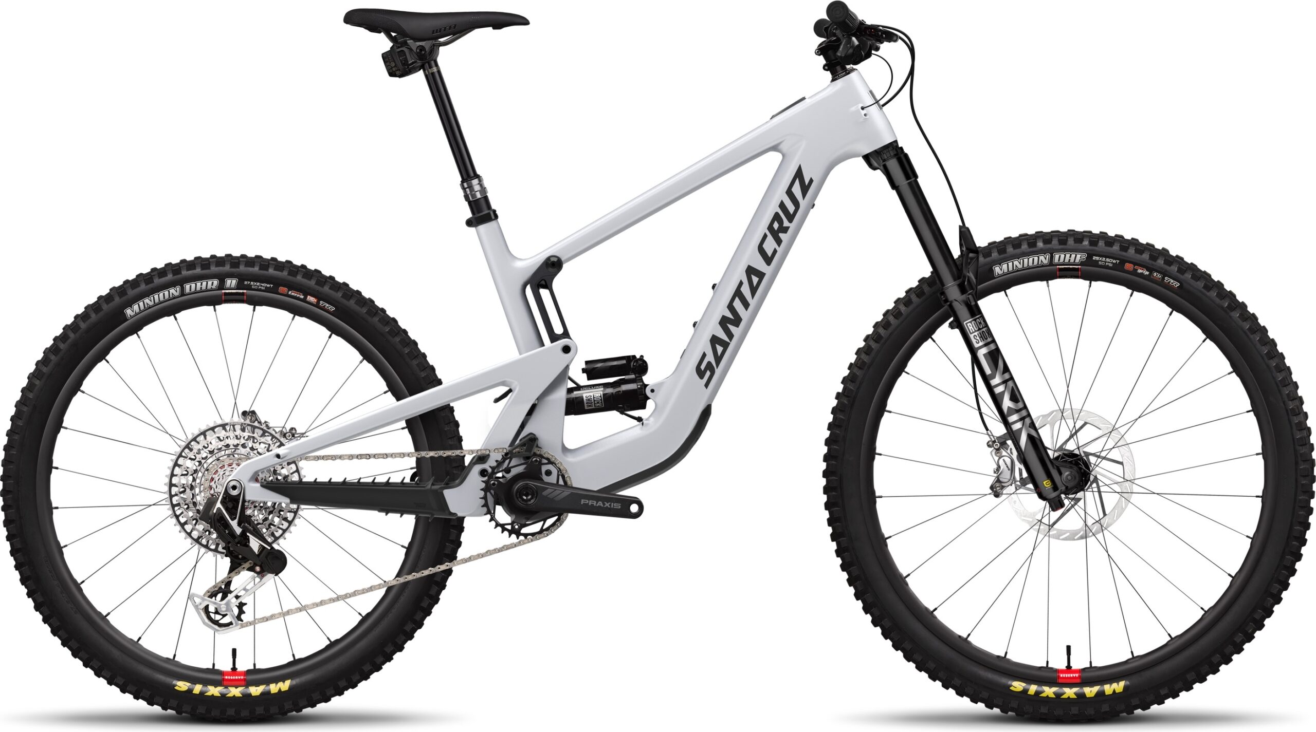 Santa Cruz Heckler SL CC XX AXS-Kit RSV - 2024 - Matte Silver | S
