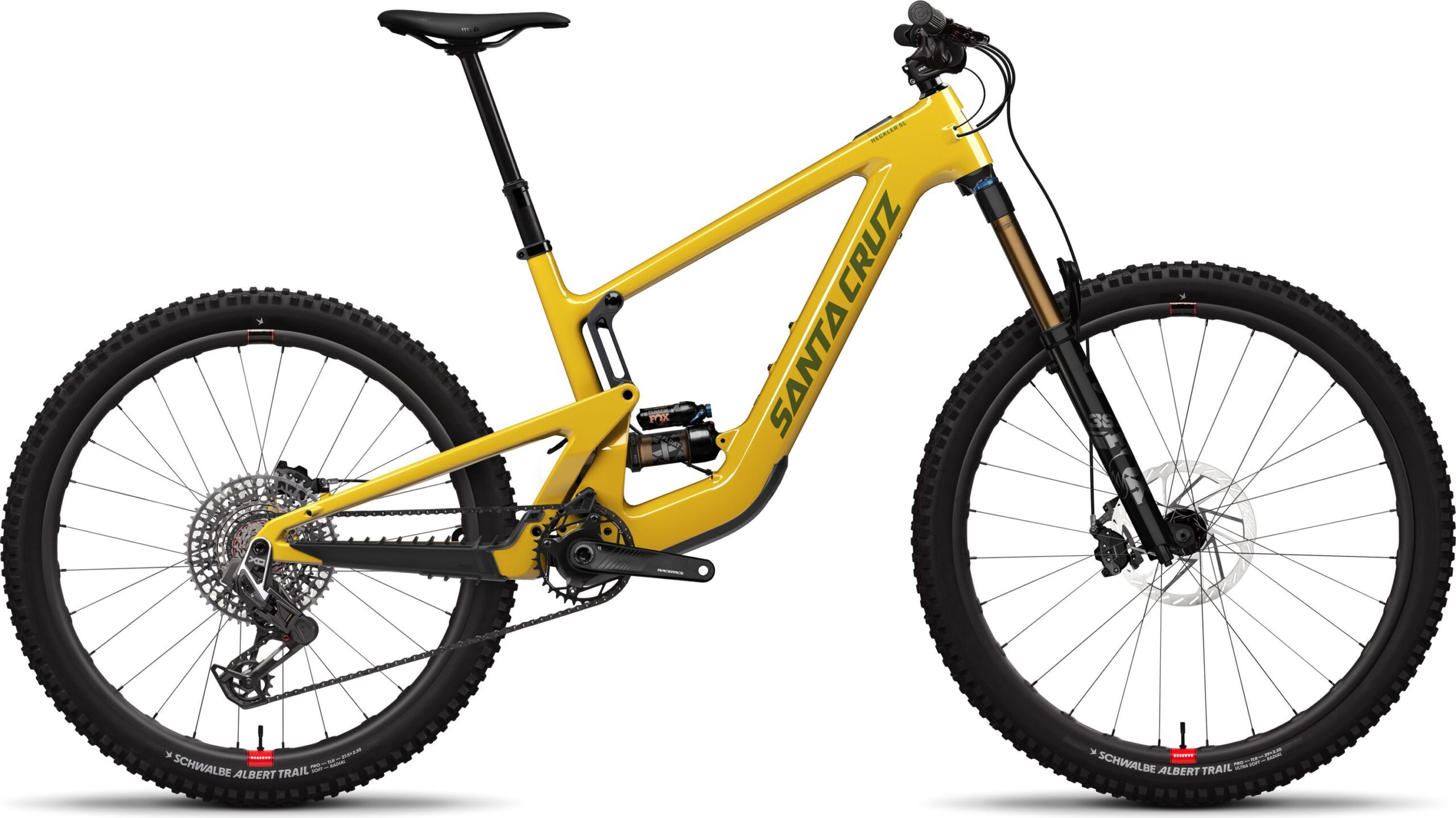 Santa Cruz Heckler SL 1 CC X0 AXS-Kit RSV - 2025 - Gloss Mustard Yellow | S