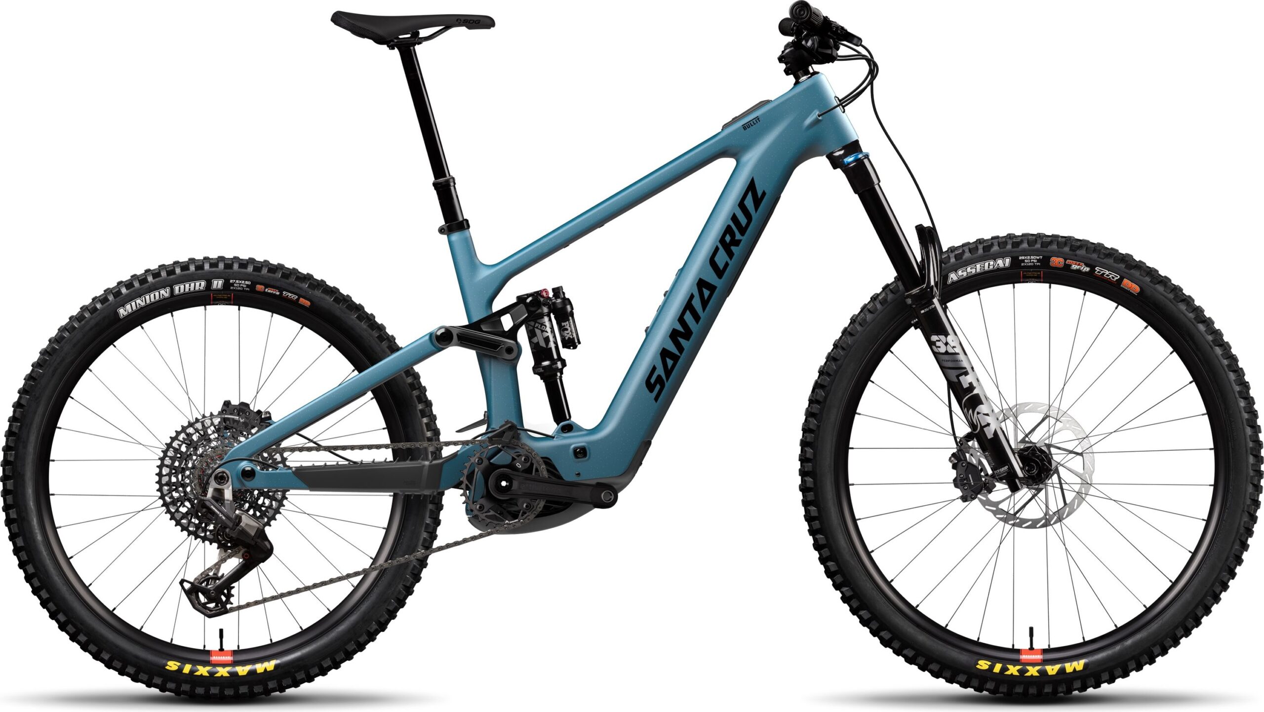 Santa Cruz Bullit 4 C 90-Kit - 2026 - Matte Teal Sparkle | M