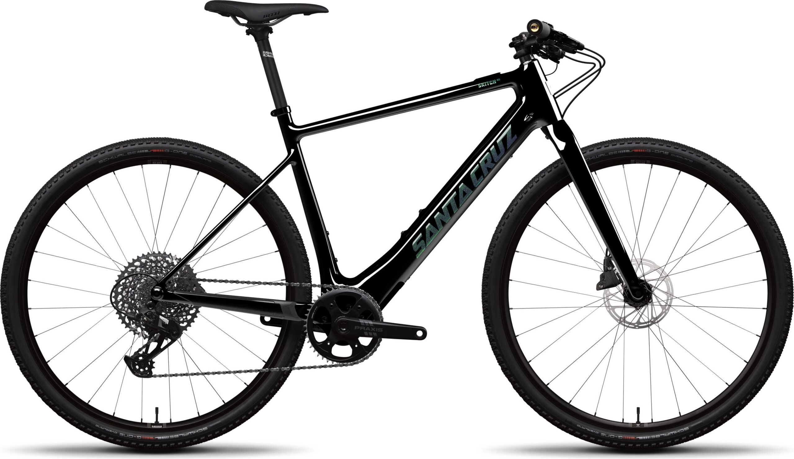 Santa Cruz Skitch 1.1 CC Apex Flat Bar - 2026 - Gloss Black | L
