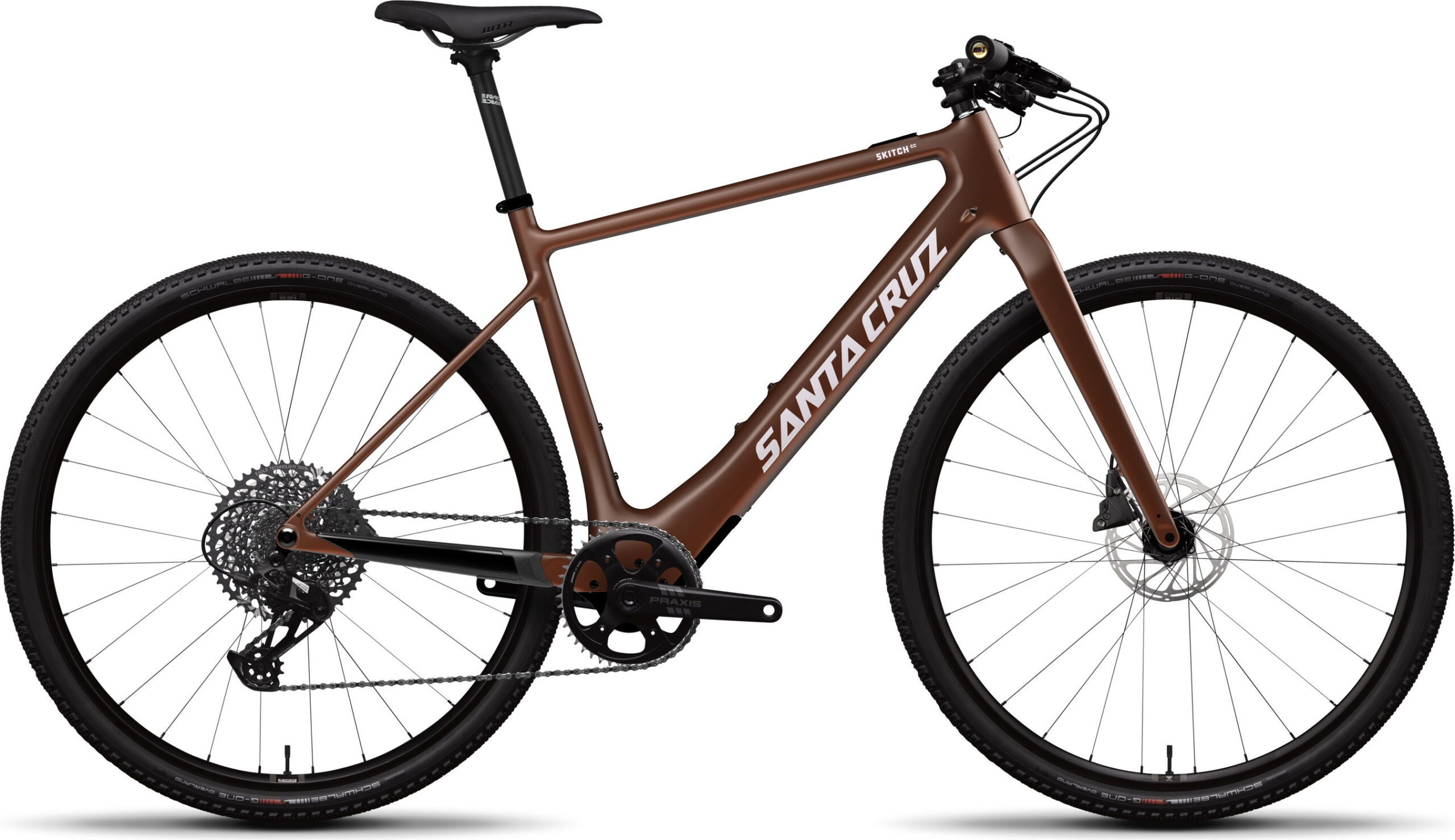 Santa Cruz Skitch 1.1 CC Apex Flat Bar - 2026 - Matte Iron Ore | M