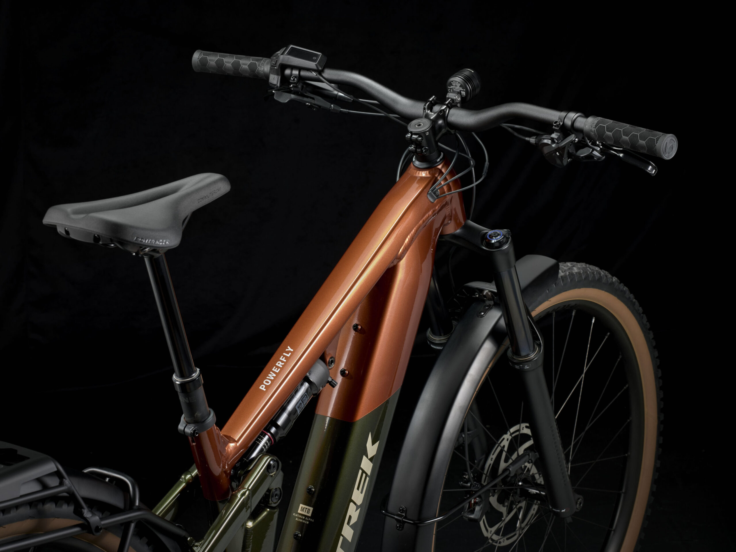 Trek Powerfly+ FS 4 Equipped Gen 4 - 2027 - Pennyflake/Black Olive | XL – Bild 2