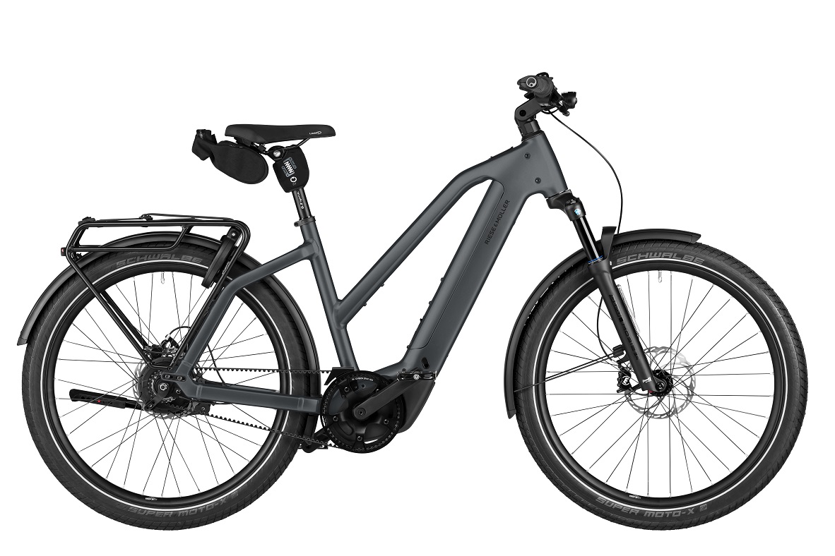 Riese & Müller Charger5 vario 800 Wh Damen Mixte grau 2026