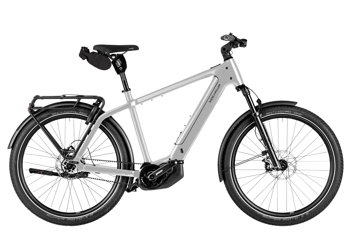 Riese & Müller Charger5 pinion 800 Wh Herren silber 2026