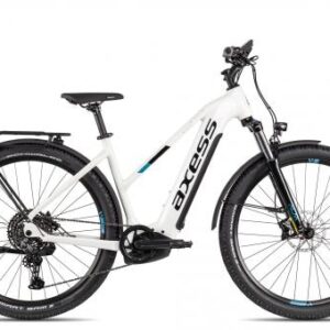 Axess FORCE WS Allroad | shimmer white/black/blue | 18 Zoll | E-Hardtail-Mountainbikes