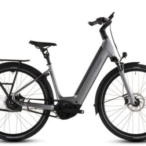 Cube Supreme Hybrid Deluxe PRO 600 Wave 2026 | quicksilver´n´grey | 50 cm | E-Cityräder