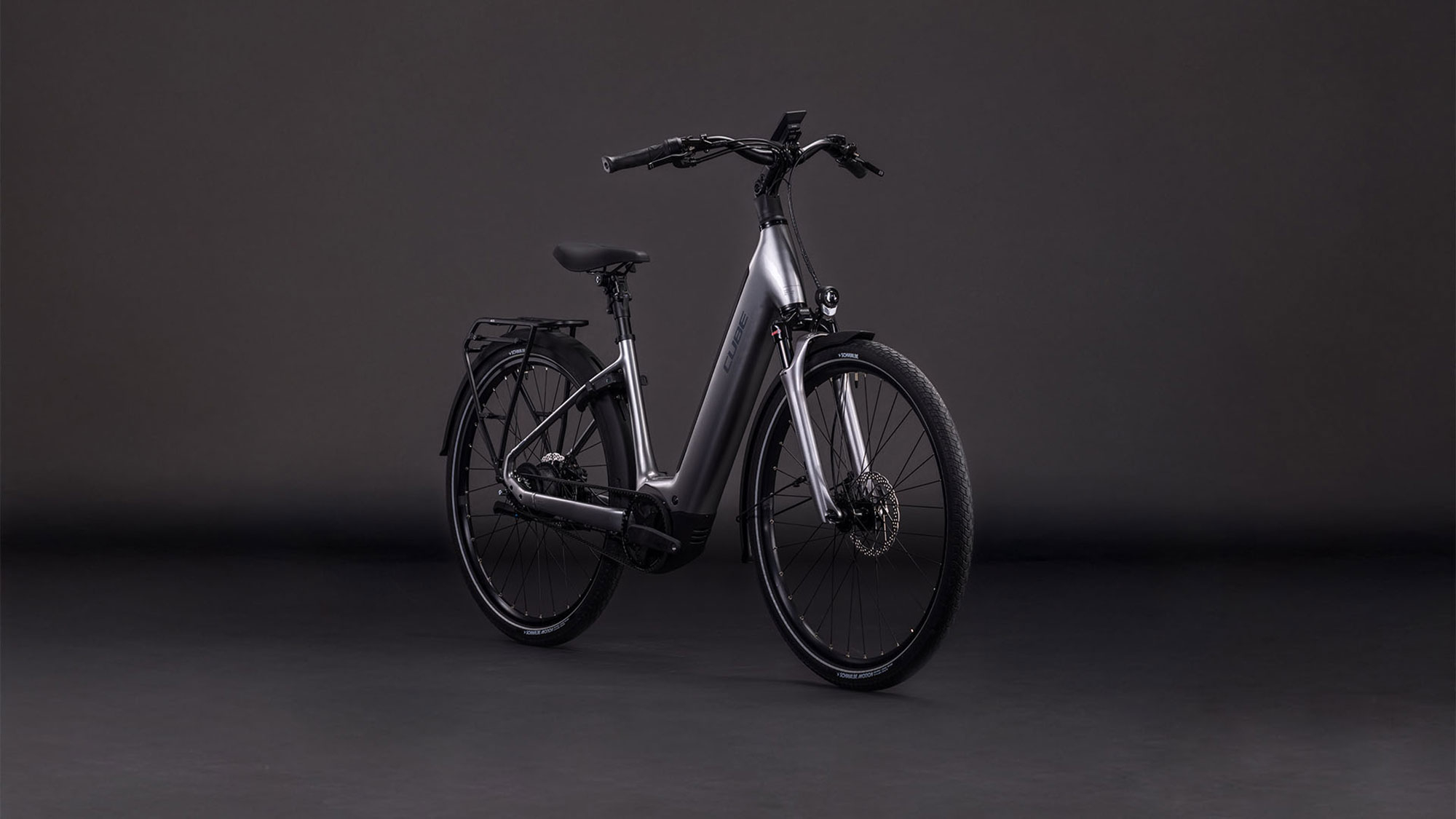 Cube Supreme Hybrid Deluxe PRO 600 Wave 2026 | quicksilver´n´grey | 46 cm | E-Cityräder – Bild 2