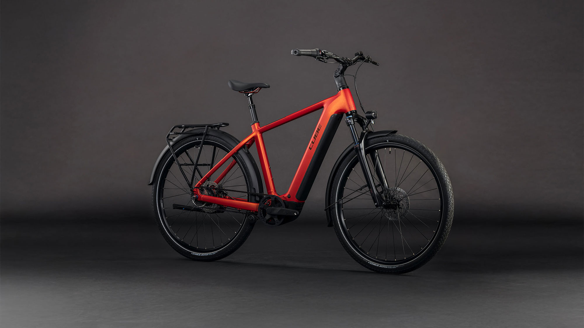 Cube Touring Hybrid Comfort SLX 800 2026 | chilli´n´chrome | 58 cm | E-Cityräder – Bild 2