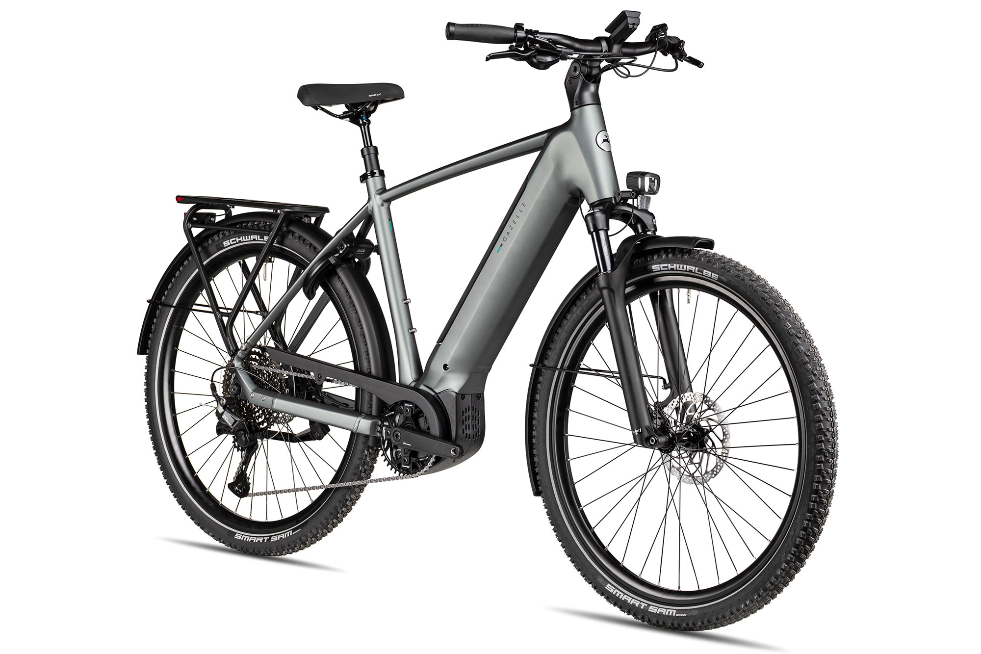 Gazelle Ultimate T11 2026 | twilight green matt | 53 cm | E-Trekkingräder – Bild 2