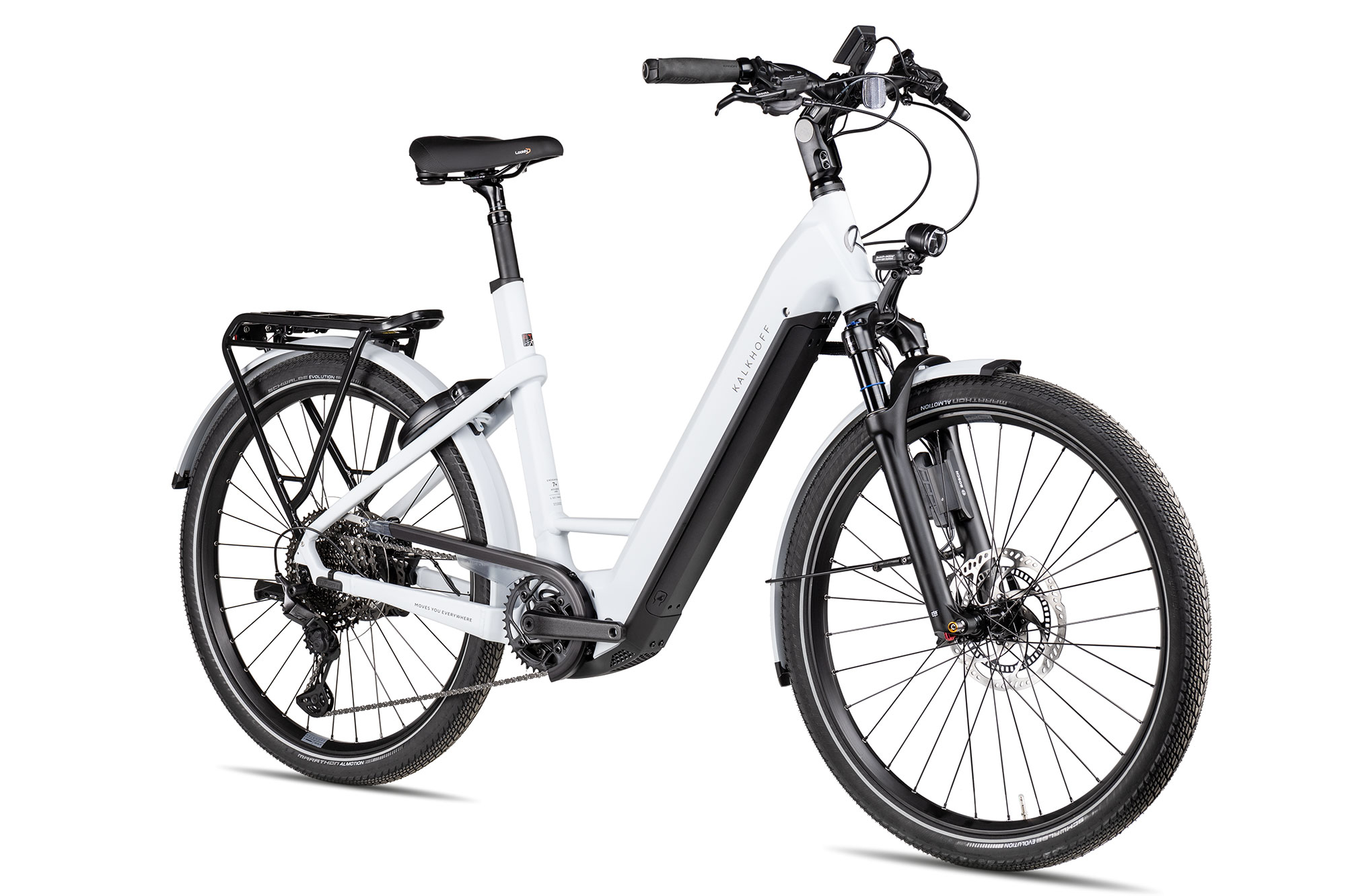 Kalkhoff ENDEAVOUR 7 ADVANCE+ ABS Wave | offwhite matt | 48 cm | E-Trekkingräder – Bild 2