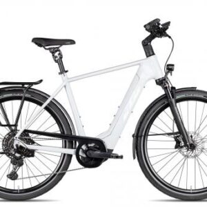 KTM Macina Style X Pro 2025 | lightgrey/white blue | 46 cm | E-Trekkingräder
