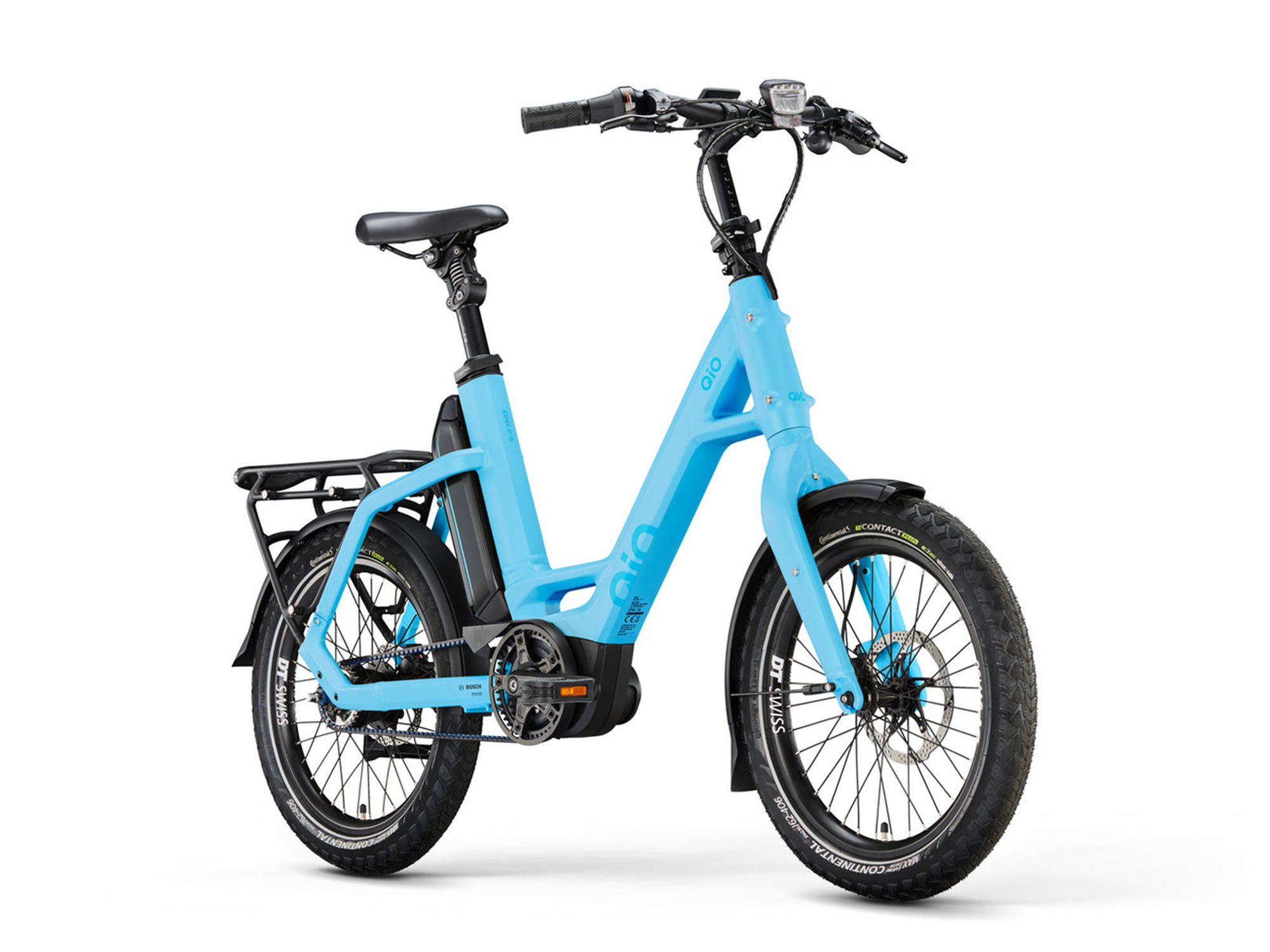 QIO EINS P-5 RT 2025 | ice blue matt | 48 cm | Kompakt E-Bikes – Bild 2