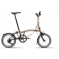Brompton P-Line Urban - 4 speeds - Typ M - 16 Zoll 4K Faltrad - Bronze Sky