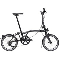 Brompton P Line - Typ M - 16 Zoll 4K Faltrad - Matt Black