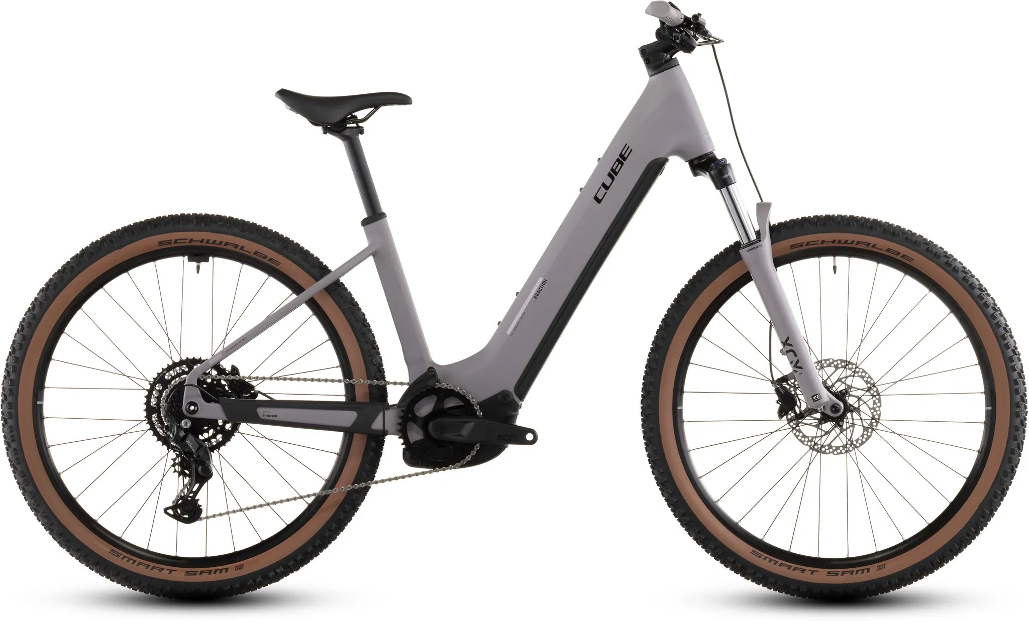 Cube Reaction Hybrid Performance 600 plumgrey´n´black Tiefeinsteiger 2026 L