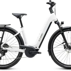 Cube Touring Hybrid ONE 600 metallicwhite´n´chrome EE 2027 54 cm