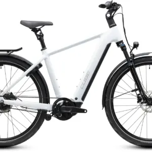 Cube Kathmandu Hybrid Deluxe Pro 800 metallicwhite´n´chrome 2027 62 cm