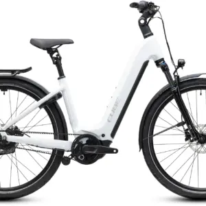 Cube Kathmandu Hybrid Deluxe Pro 800 metallicwhite´n´chrome EE 2027 58 cm