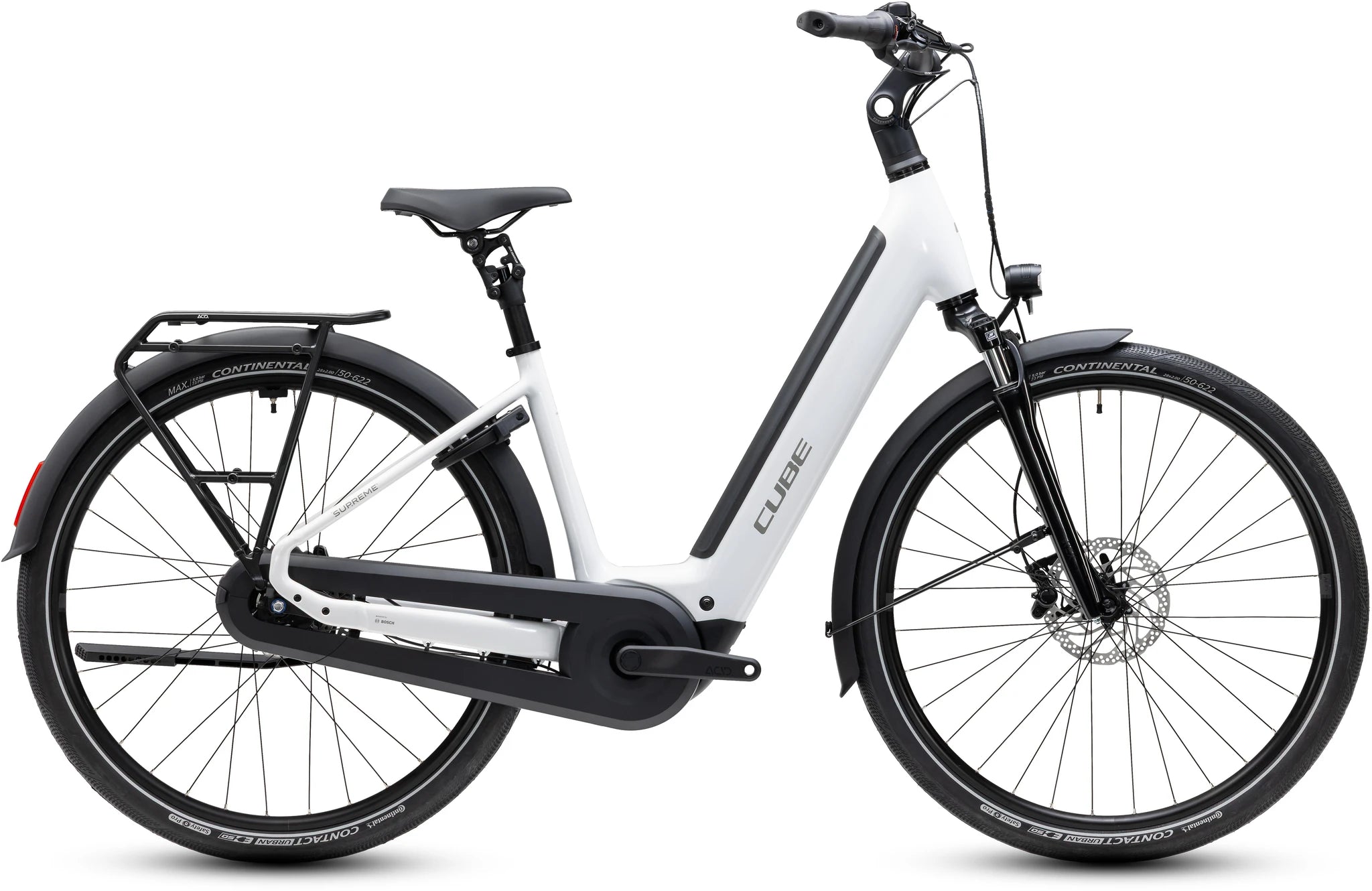 Cube Supreme RT Hybrid Comfort EX 600 metallicwhite´n´reflex EE 2027 50 cm