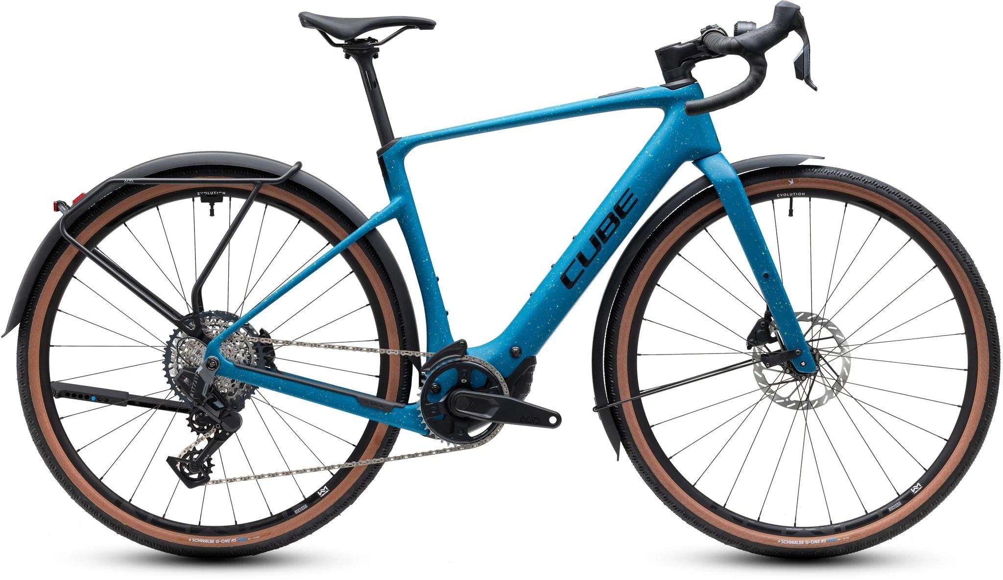 Cube Nuroad Hybrid C:62 EXC 400X FE tropicalteal´n´black 2027 L