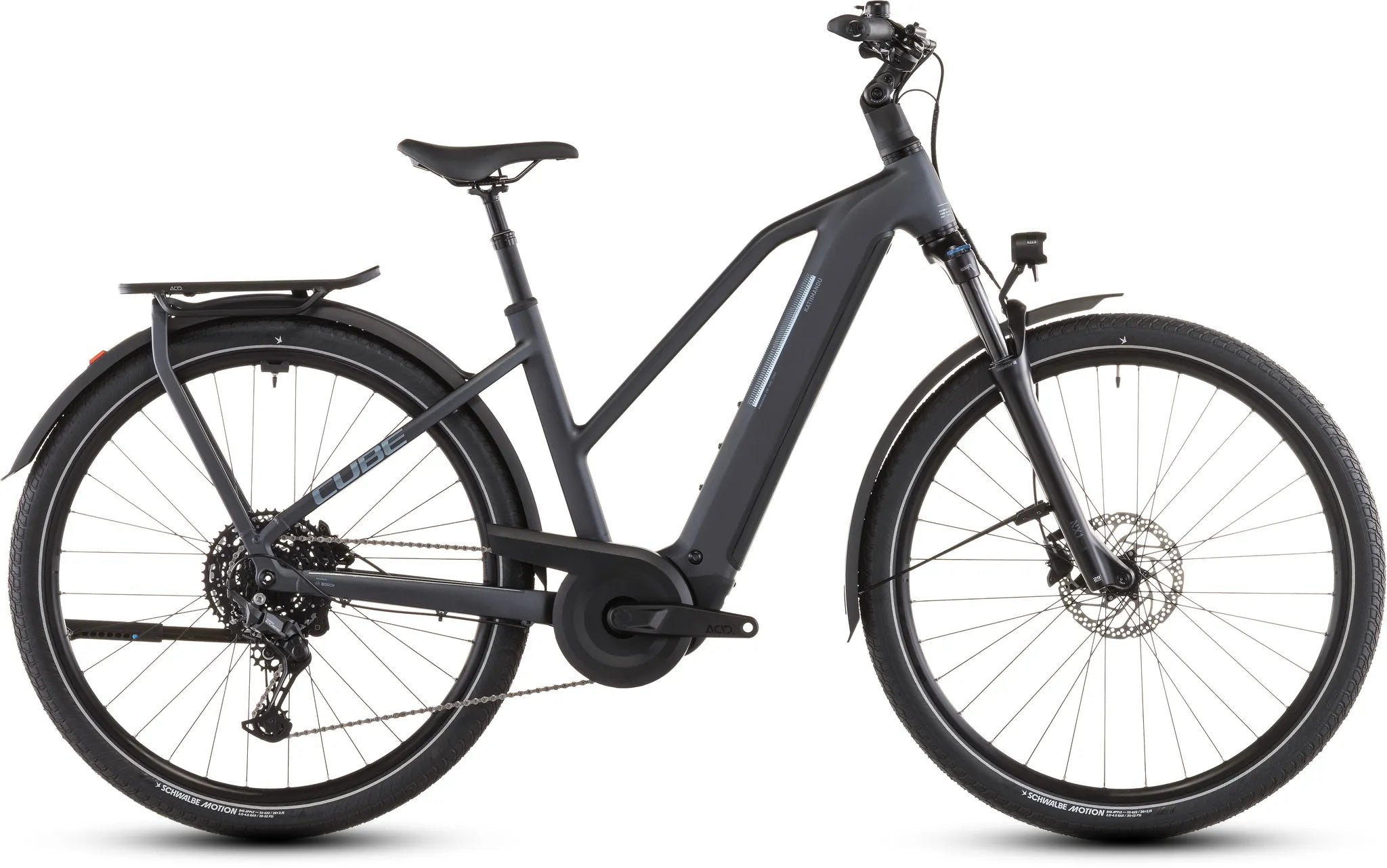 Cube Kathmandu Hybrid ONE 800 metallicgrey´n´grey Trapeze 2026 50 cm