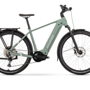 Raymon Tahona Pro High | Trekking E-Bike | 29" | 800Wh Bosch Performance CX | mint / cotton / violet Größe: 55 cm