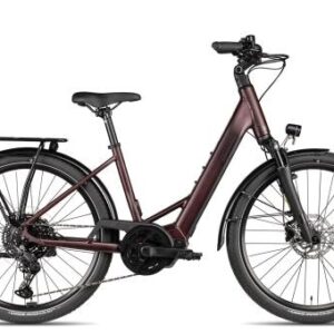 2R Manufaktur Modena SX 400 26 Wave | burgundy pearl matt | 42 cm | E-Trekkingräder