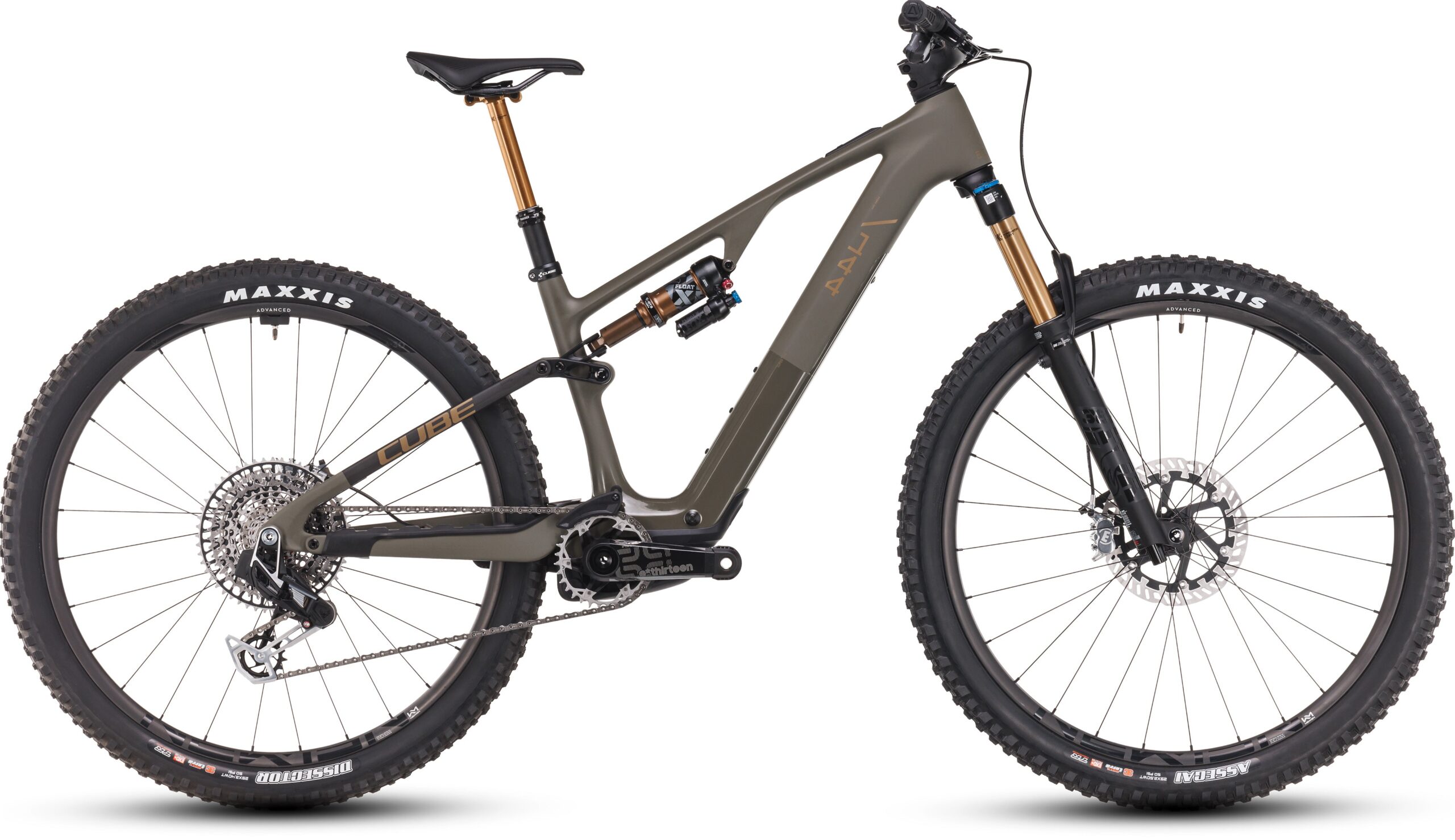 Cube AMS Hybrid ONE44 C:68X SUPER TM 400X dustyolive´n´gold XL