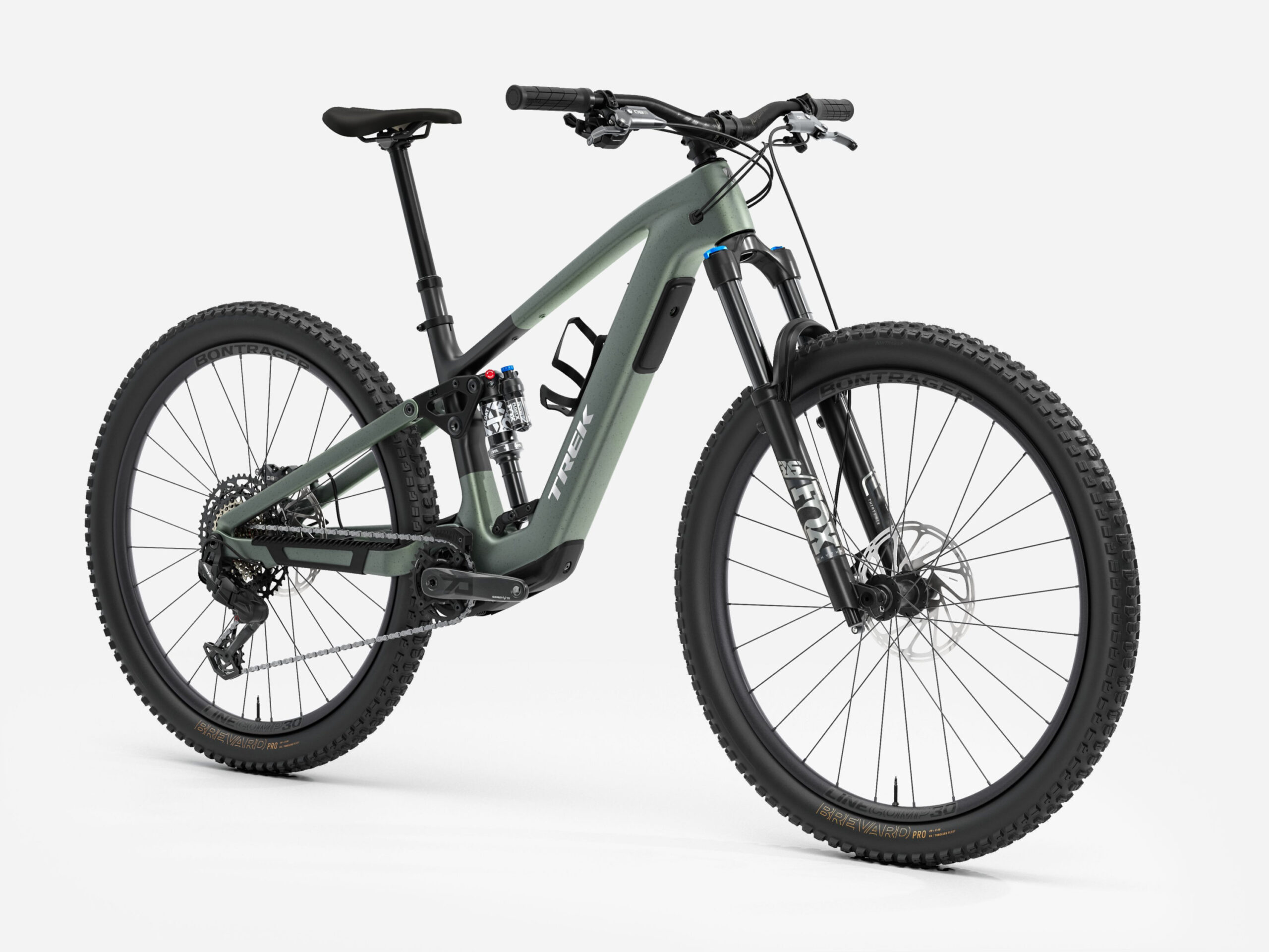 Trek Fuel+ EX 9.7 Gen 2 - 2026 - Lichen Green/Keswick Green Splatter | XXL – Bild 2