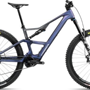 Orbea Rise LT M20 630Wh - 2025 - Tanzanite Carbon View - Carbon Raw (Matt) | XL