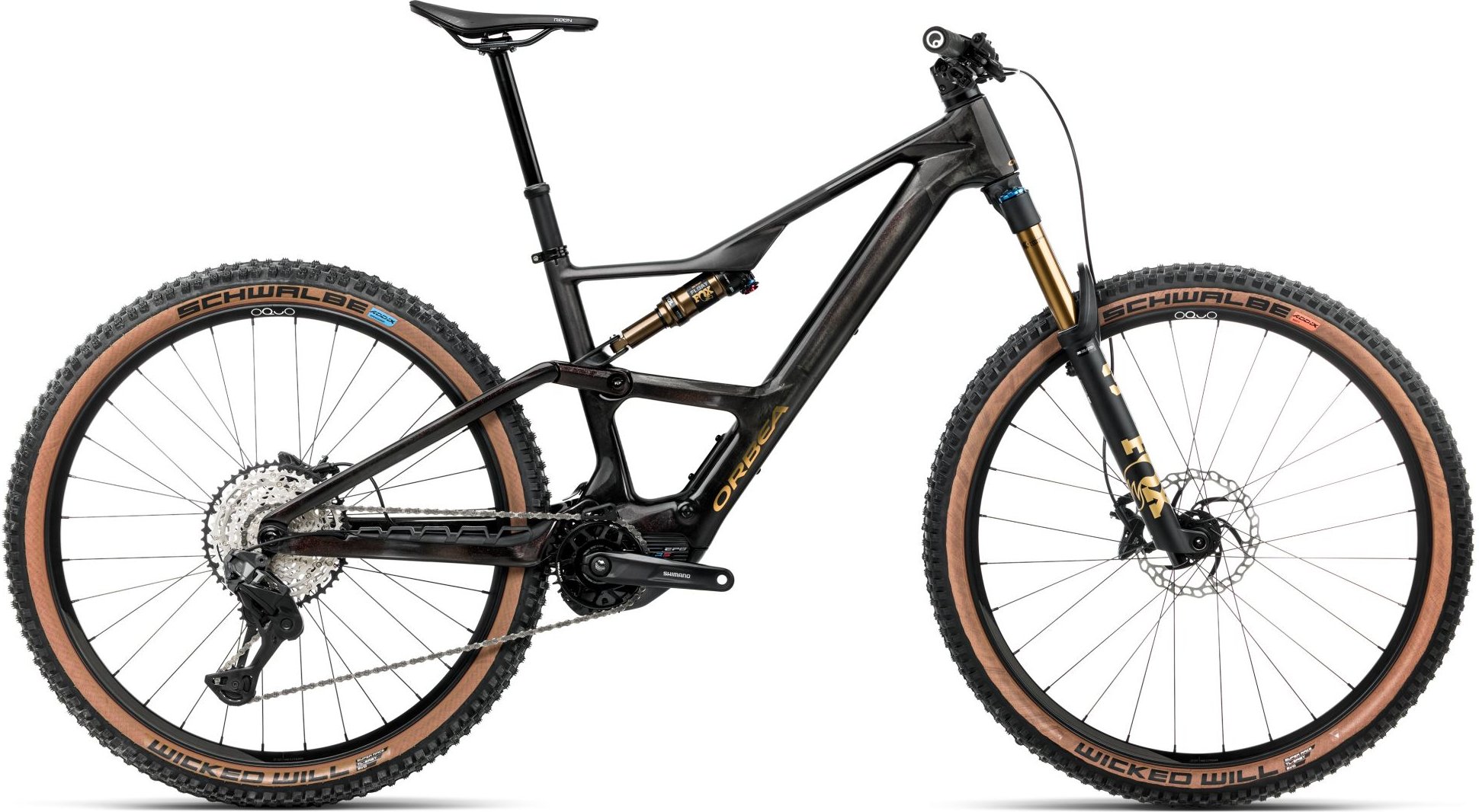 Orbea Rise SL M10 420Wh - 2026 - Cosmic Carbon View - Golden Sand (Gloss) | M