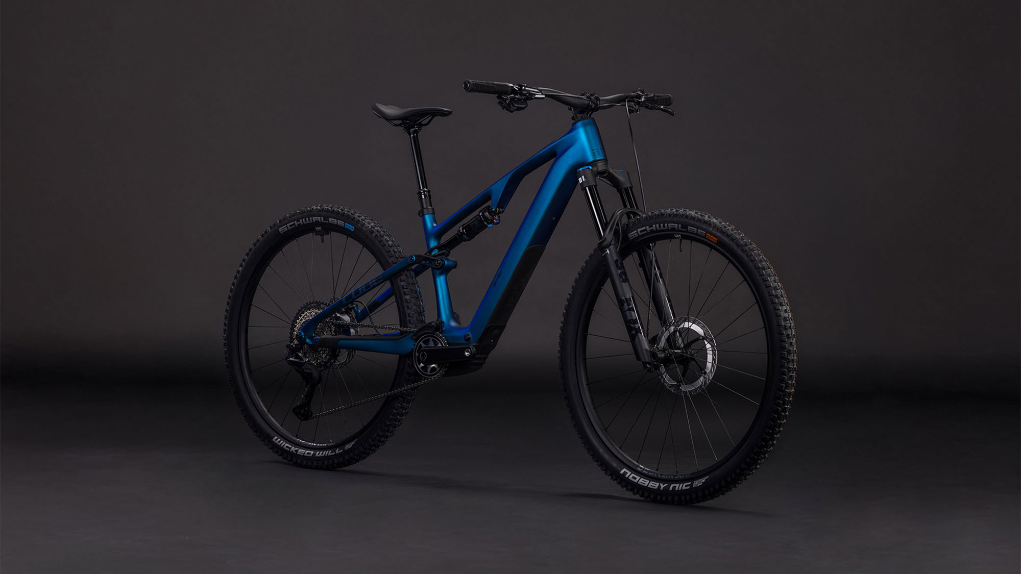 Cube AMS Hybrid ONE44 C:68X SLX 400X 2027 | nebula´n´black | L | E-Bike Fully – Bild 2