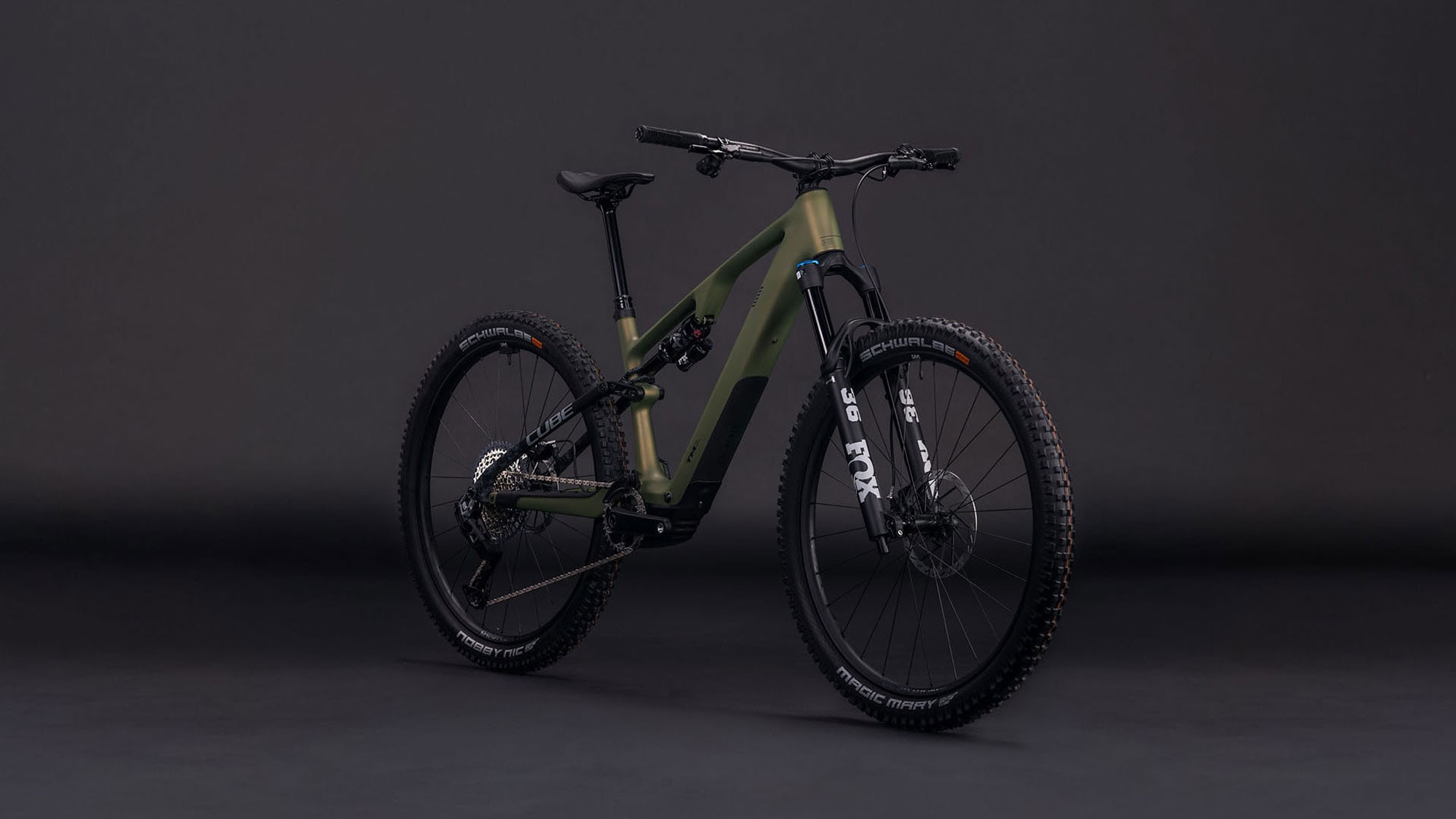 Cube AMS Hybrid ONE44 C:68X TM 400X 2027 | reedgreen´n´matrix | L | E-Bike Fully – Bild 2
