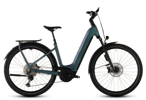 Cube Kathmandu Hybrid EXC 800 Wave 2026 | smaragdgrey´n´prism | 58 cm | E-Trekkingräder