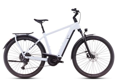 Cube Kathmandu Hybrid ONE 600 2025 | polarwhite´n´black | 58 cm | E-Trekkingräder