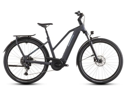 Cube Kathmandu Hybrid ONE 800 Trapez 2026 | metallicgrey´n´grey | 46 cm | E-Trekkingräder