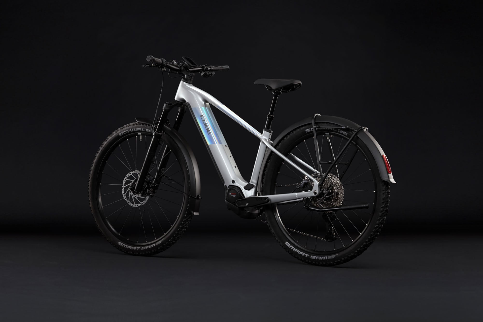 Cube Reaction Hybrid SLX 800 FE 2027 | platinum´n´reflex | L | E-Hardtail-Mountainbikes – Bild 2