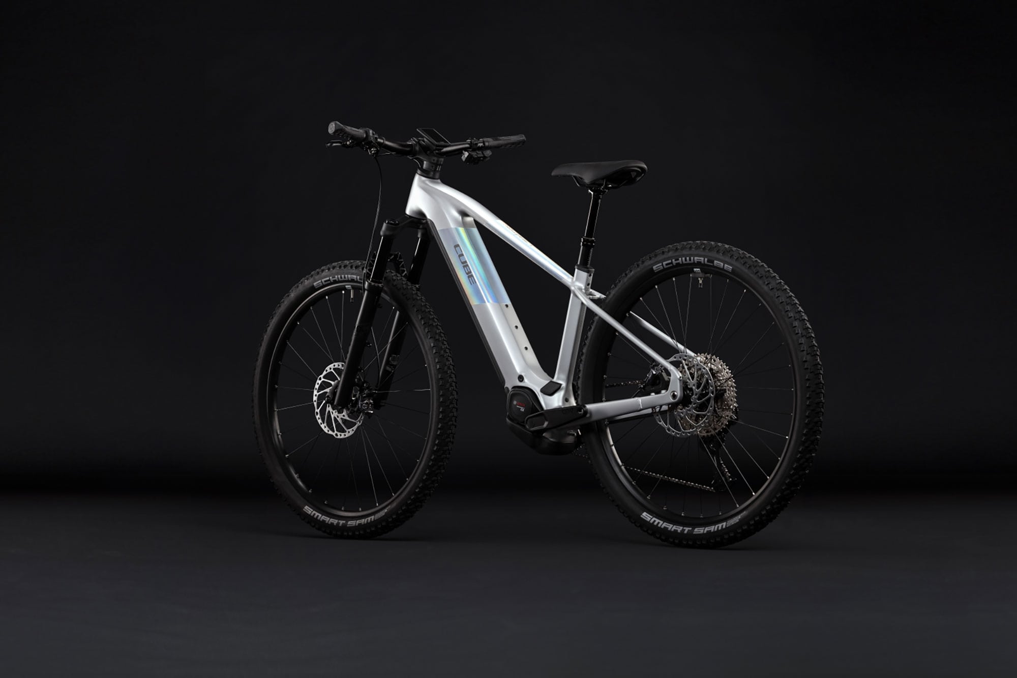 Cube Reaction Hybrid SLX 800 2027 | platinum´n´reflex | L | E-Hardtail-Mountainbikes – Bild 2