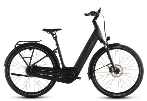Cube Supreme Hybrid Comfort PRO 600 Wave 2026 | grey´n´chrome | 42 cm | E-Cityräder