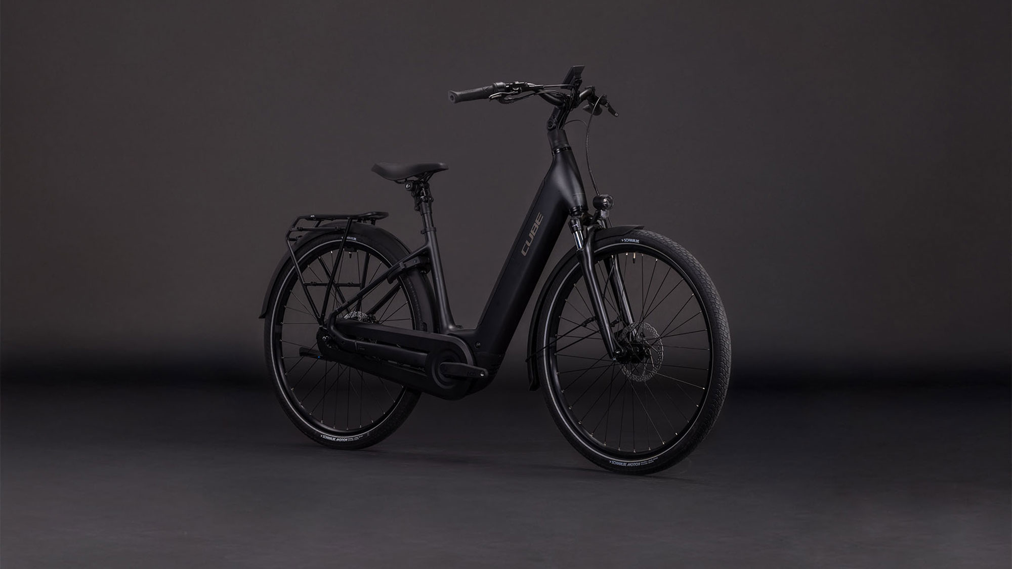 Cube Supreme Hybrid Comfort PRO 600 Wave 2026 | grey´n´chrome | 42 cm | E-Cityräder – Bild 2
