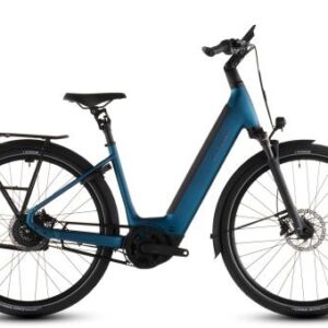 Cube Supreme Hybrid Deluxe PRO 600 Wave 2026 | electricblue´n´chrome | 58 cm | E-Cityräder