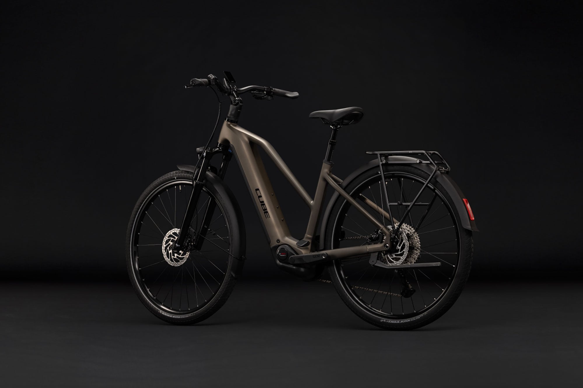 Cube Touring Hybrid Pro 800 Trapez 2027 | metallicumbra´n´black | 46 cm | E-Trekkingräder – Bild 2