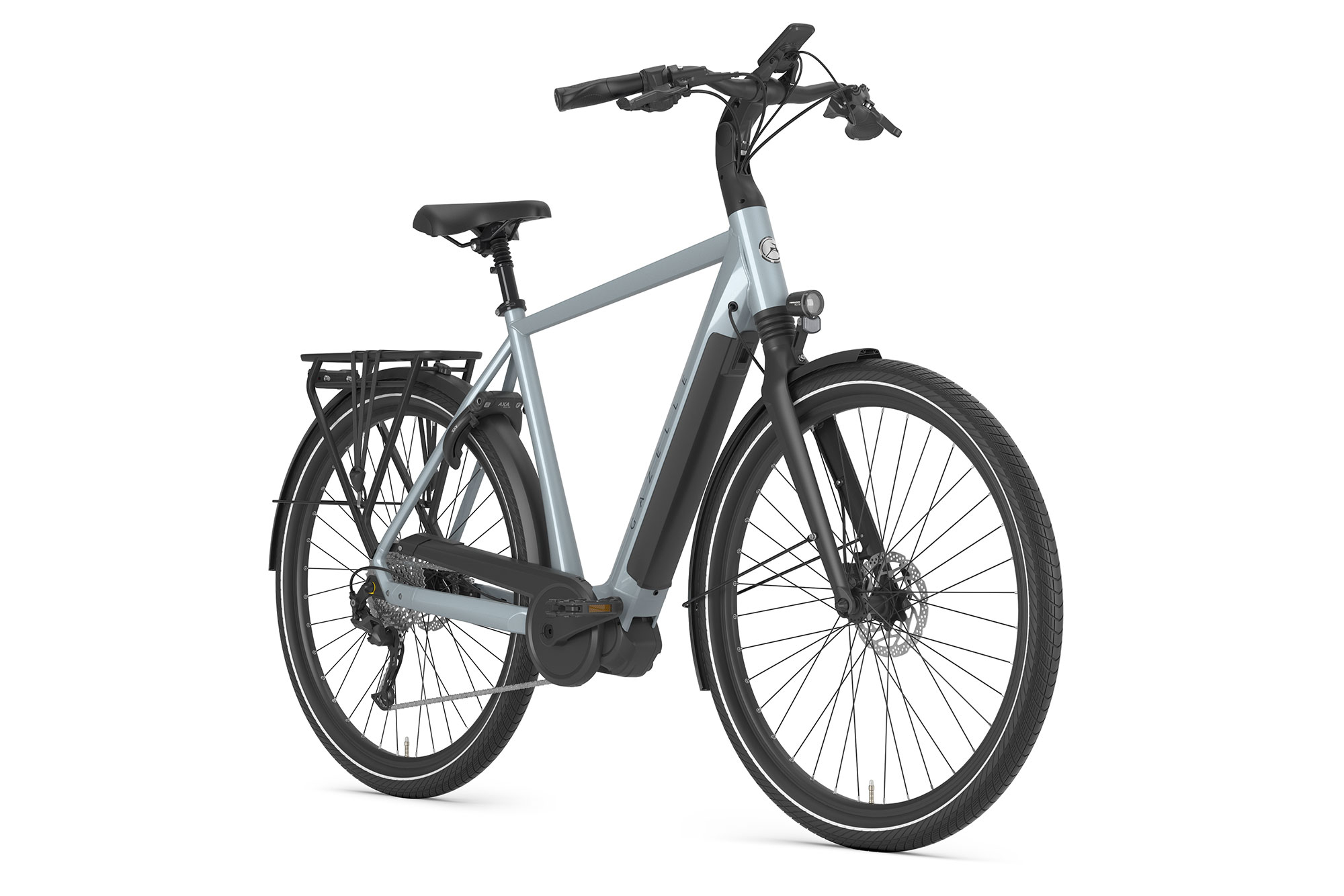 Gazelle Chamonix T10 HMS 2026 | brewster grey gloss | 53 cm | E-Trekkingräder – Bild 2