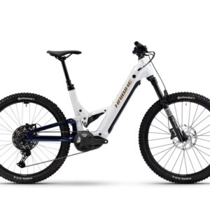 Haibike AllTrail 8 Low | E-MTB Fully | 27.5" | 800Wh Bosch CX | white / blue / gold Größe: 49 cm