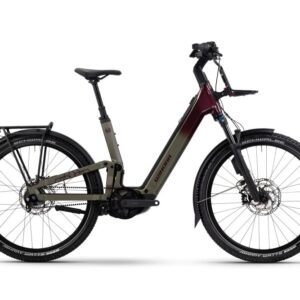 Winora Sinus FS R5f Pro Low | E-MTB Fully | 27.5" | 800Wh Bosch CX | sand / deep red Größe: 52 cm