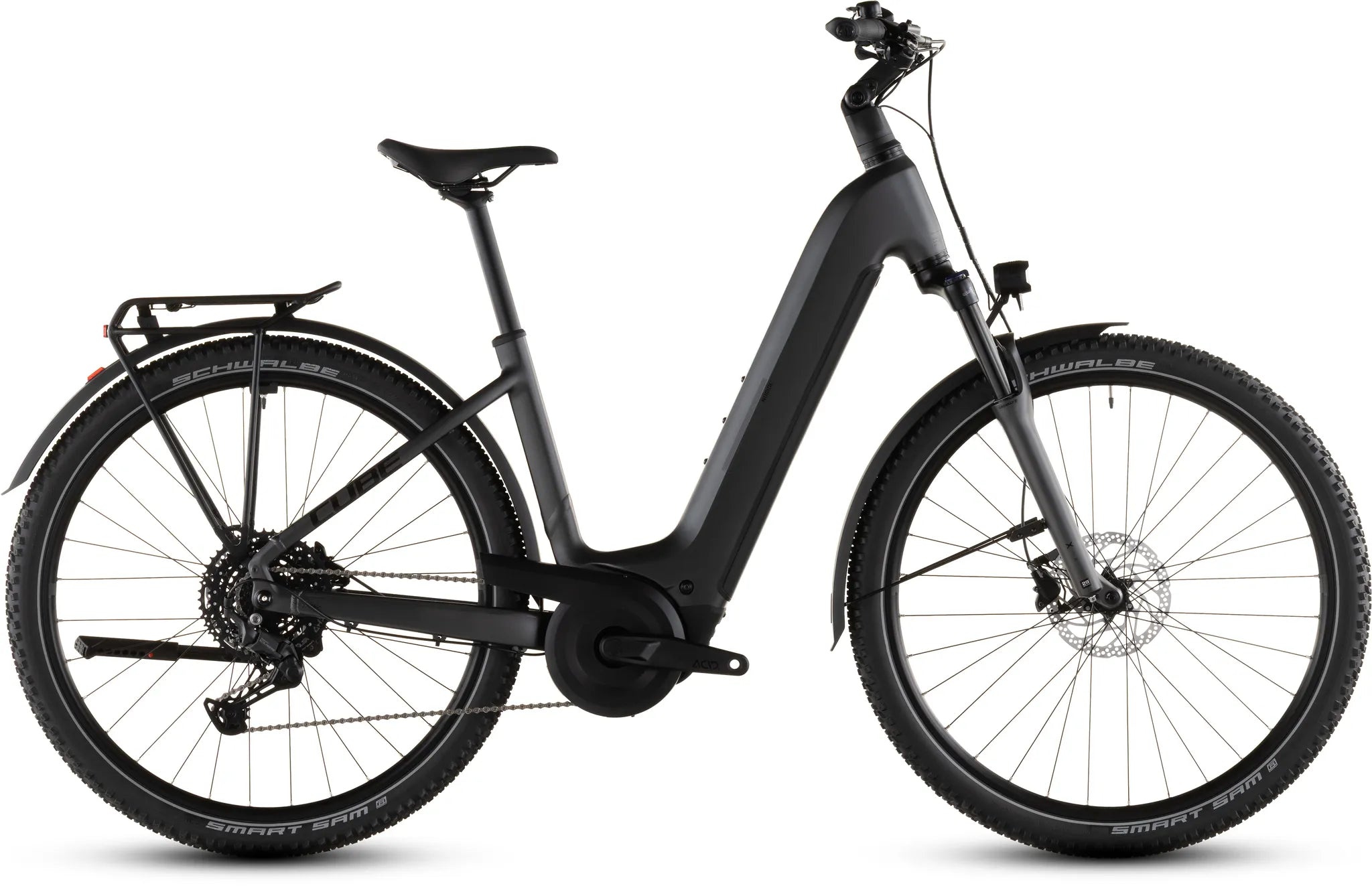 Cube Nuride Hybrid Performance 600 slabgrey´n´black Tiefeinsteiger 2026 58 cm