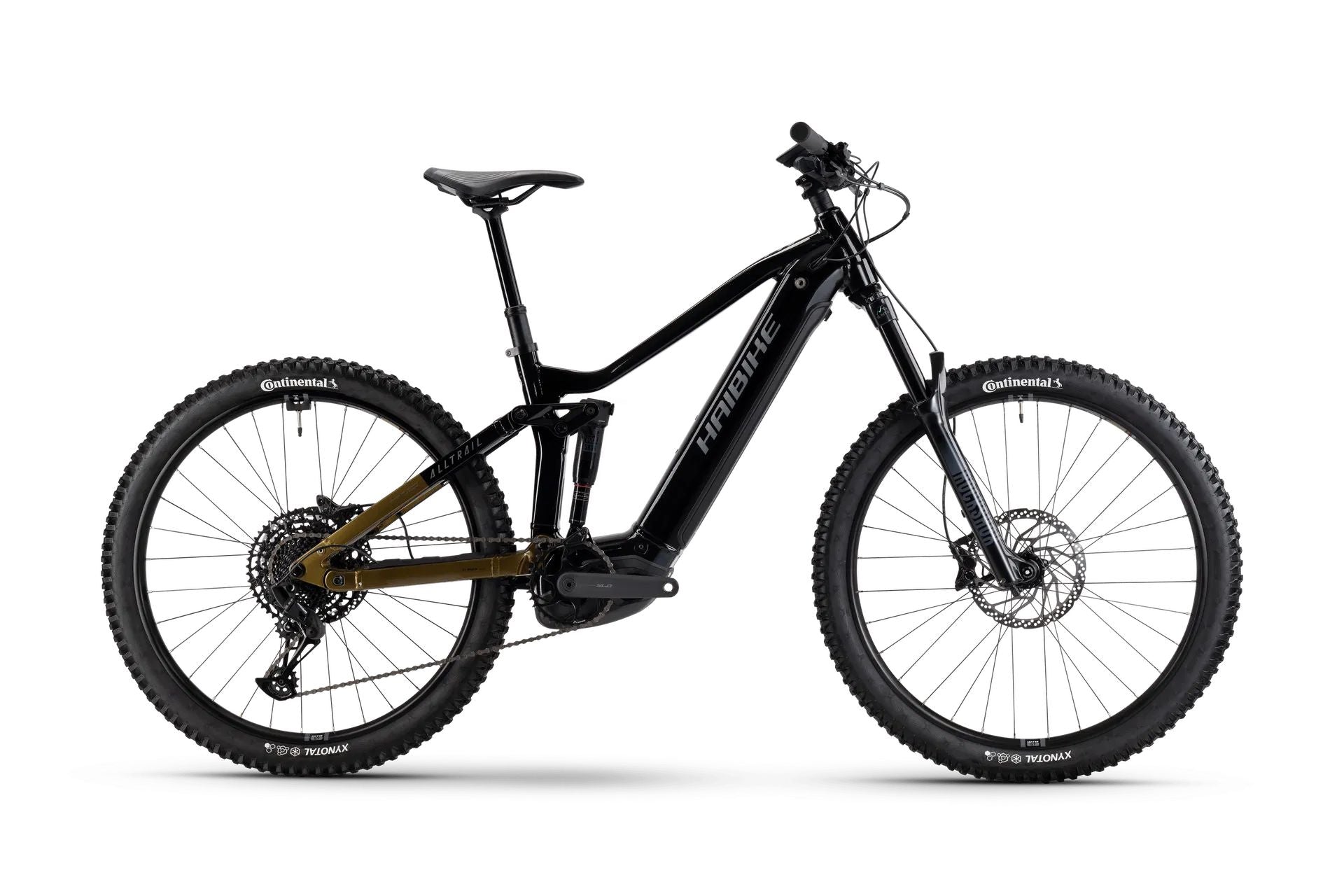 Haibike ALLTRAIL 10 800 black/ninja gold/grey M