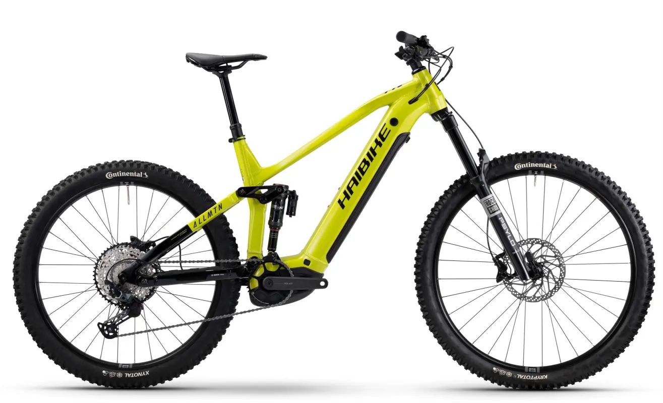 Haibike ALLMTN 6 800 nebular lime/black glänzend M